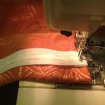 sewing on curtain tape