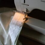 attaching curtain tape