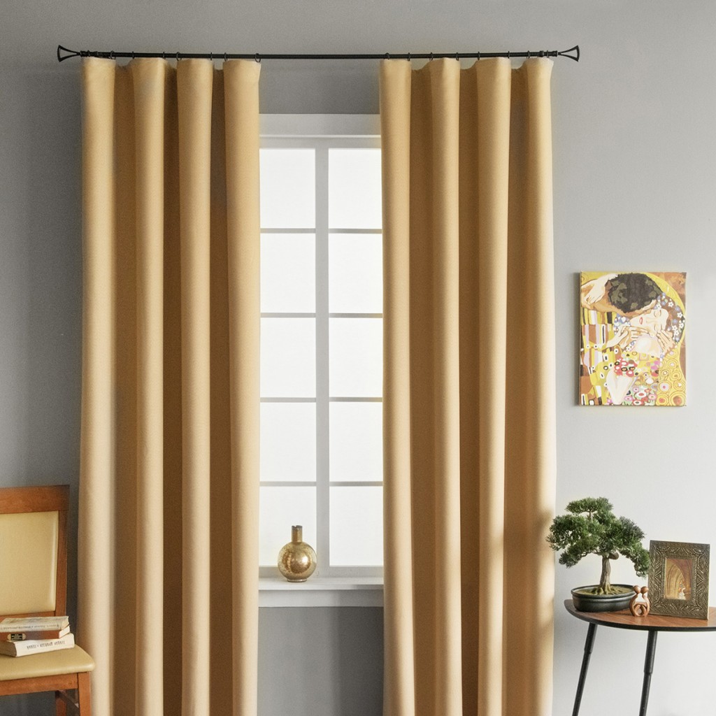 ratios for curtain width