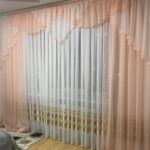 curtains tulle in the living room