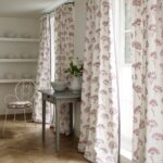 floral curtains