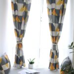 curtains geometric