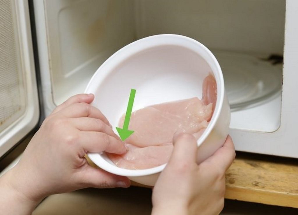 comment décongeler une poitrine de poulet