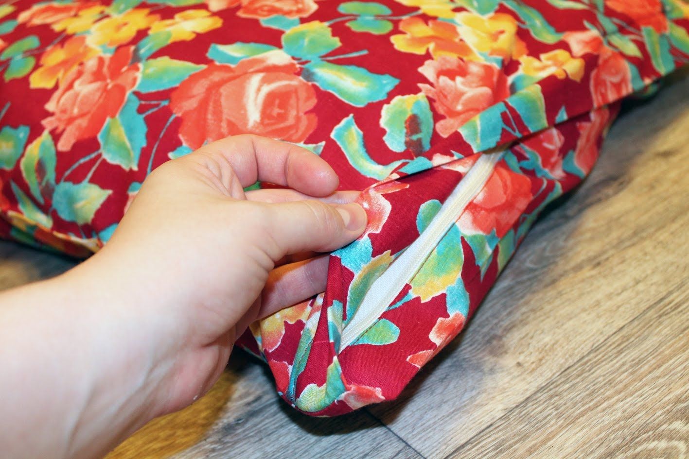 how to sew a zipper into a pillowcase photo ideas