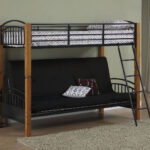 bunk bed with sofa for a small room