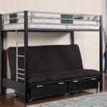 types of bunk beds with sofa