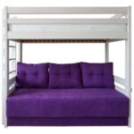 lilac sofa bed