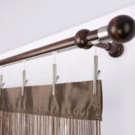 curtain rod interior ideas