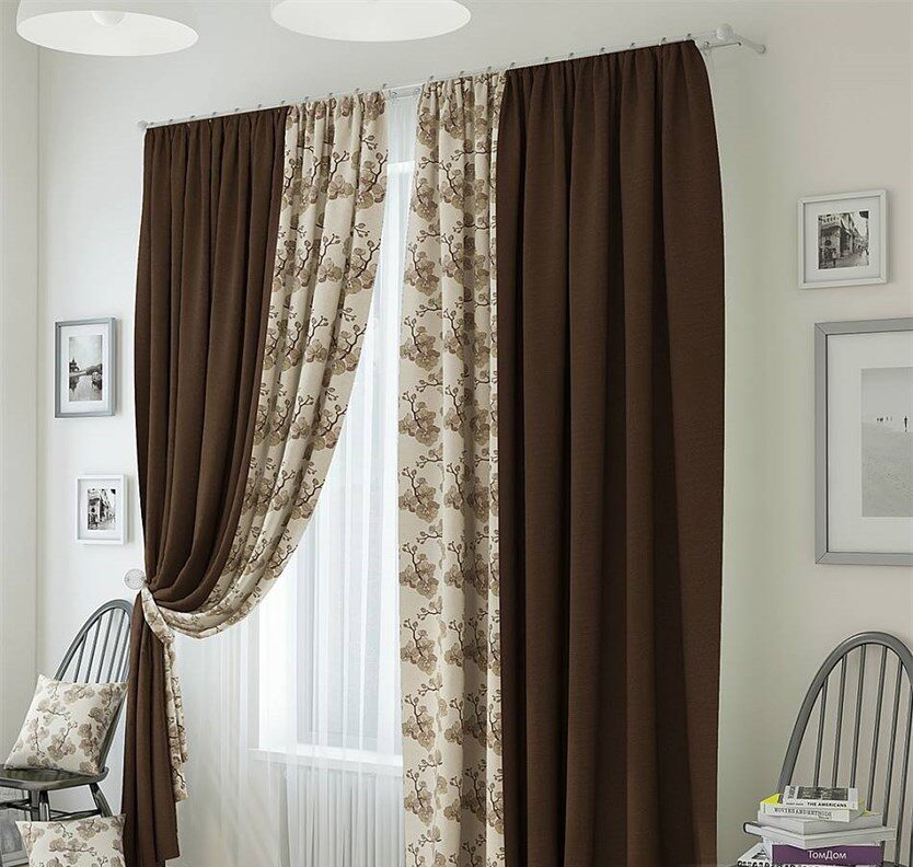 two-tone curtains