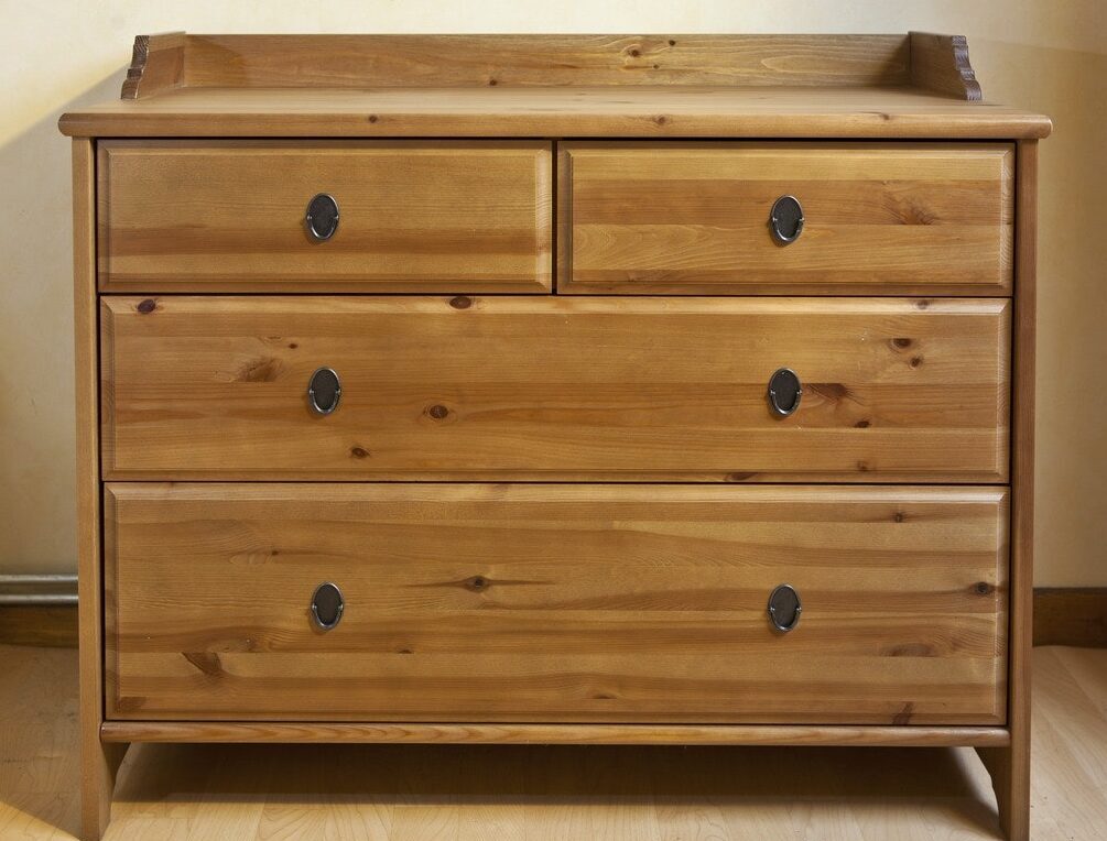 chest of drawers made of wood