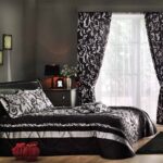 set of curtains and bedspreads design ideas