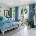 set of curtains and bedspreads photo ideas