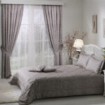 set of curtains and bedspreads design ideas