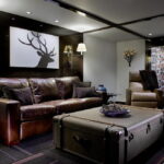 brown sofa photo design