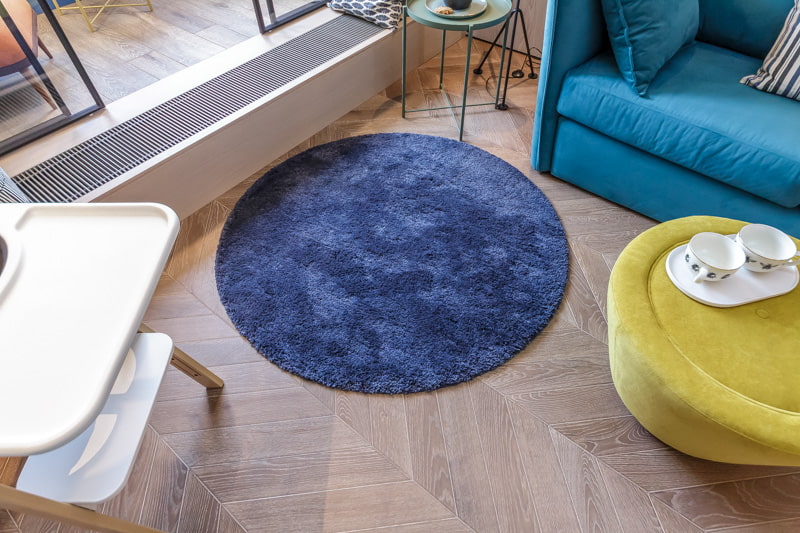 tapis en décoration d'intérieur