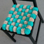 rug from pompons decor photo