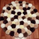 pom-pom rug design ideas