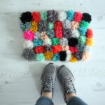 rug from pompons photo types