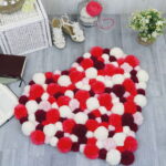 pom-pom mat design photo