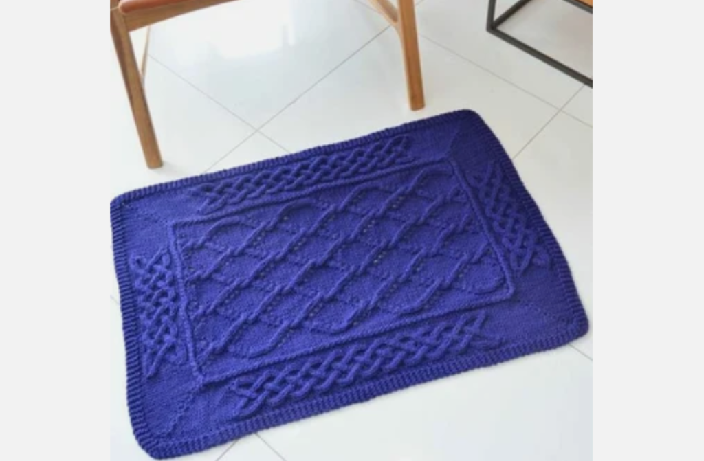 tapis à tricoter