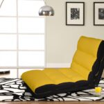 fauteuil-lit jaune