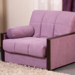 fauteuil-lit lilas