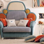 armchair-bed with backrest