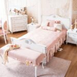 pink bed for girls