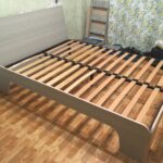 bed with slats photo