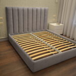 bed with slats interior