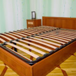 bed with slats interior photo