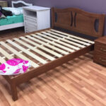 bed with slats interior ideas