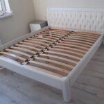 bed with slats photo decoration