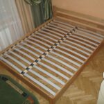 bed with slats ideas photo