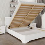 bed with slats photo design