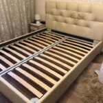 bed with orthopedic base ideas decoration