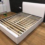 bed with orthopedic base types of decoration