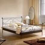 iron bed size