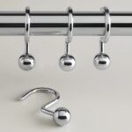 metal curtain hooks