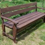 bench with handles