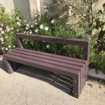 rectangular bench