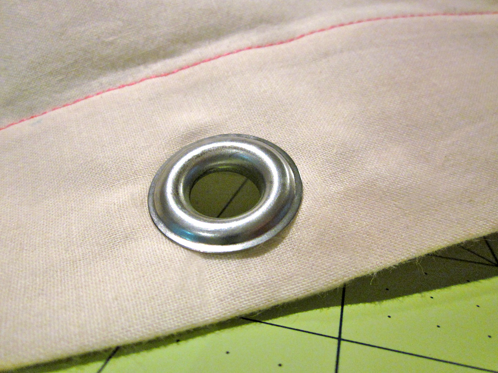 metal eyelets