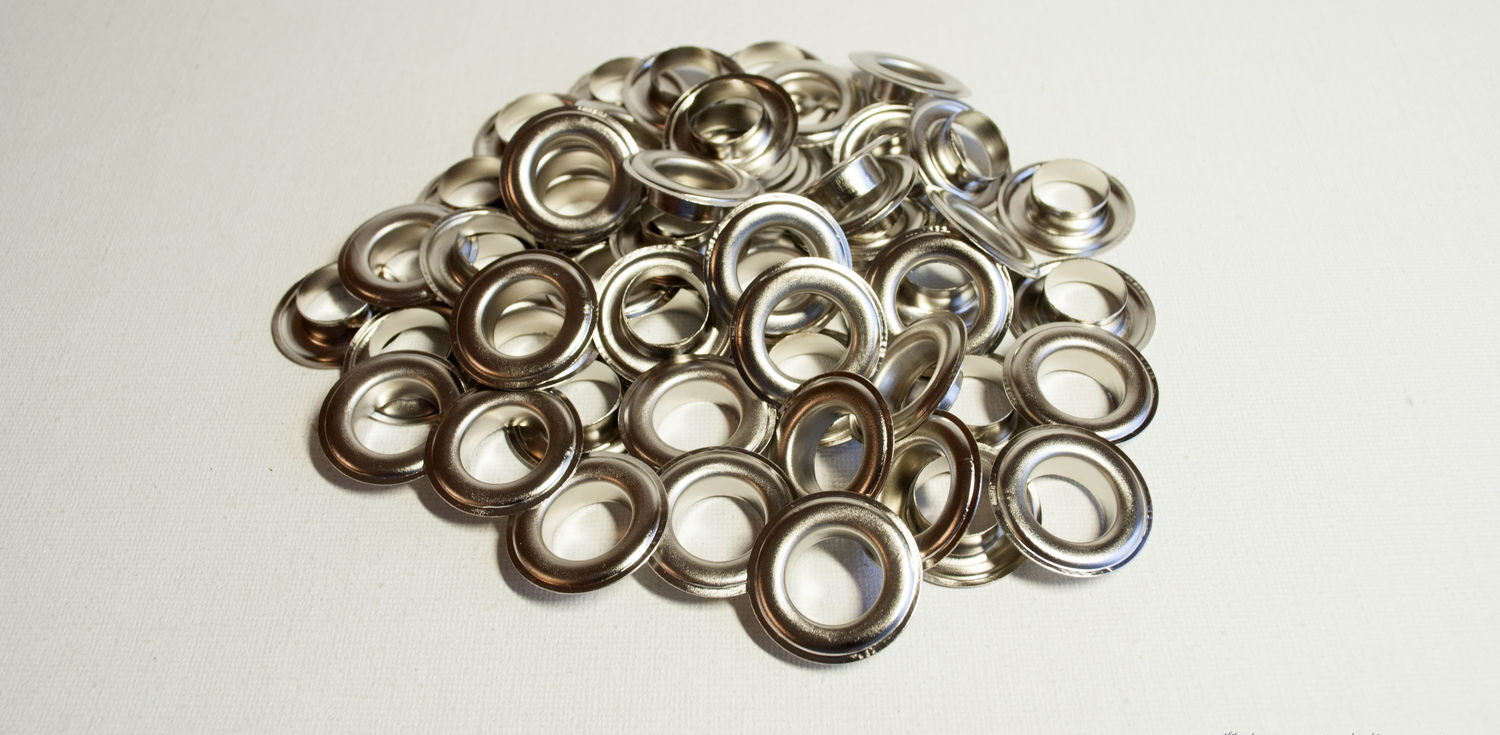 steel eyelets