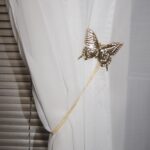 curtain magnet butterfly metal