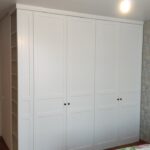 large built-in wardrobe