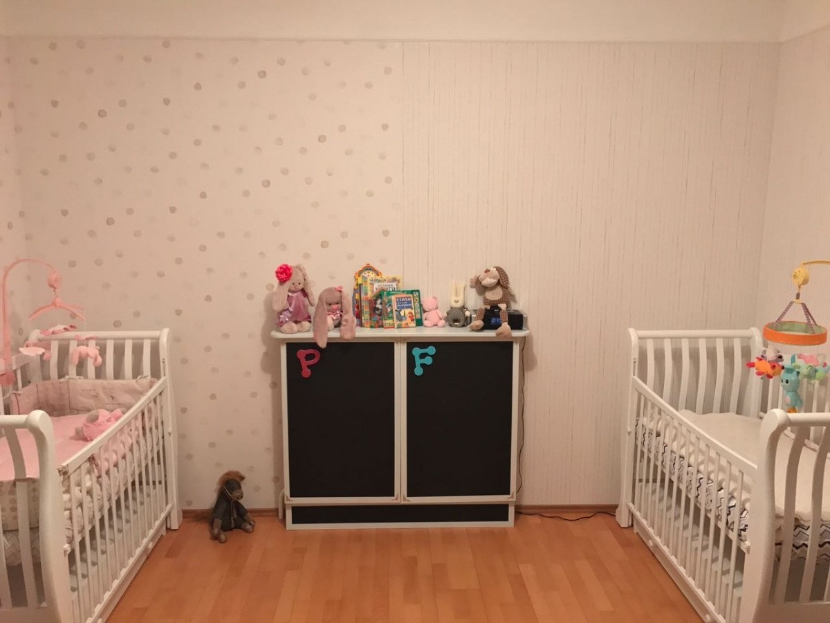 chalk board in the nursery