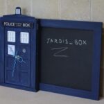 chalk board tardis