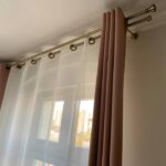 metal curtain rods types of design