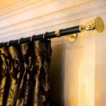 metal curtain rods design photo