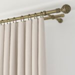 metal curtain rods design ideas